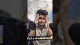 Facing video trouble 😵‍💫 | #englishlearning #speakconfidentenglish #selfgrowth #funny