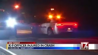 Wake County deputy taken to hospital after SUV involved in crash