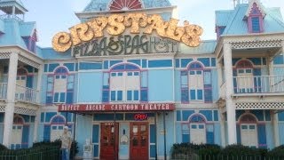 Playing Games At Crystals Pizza