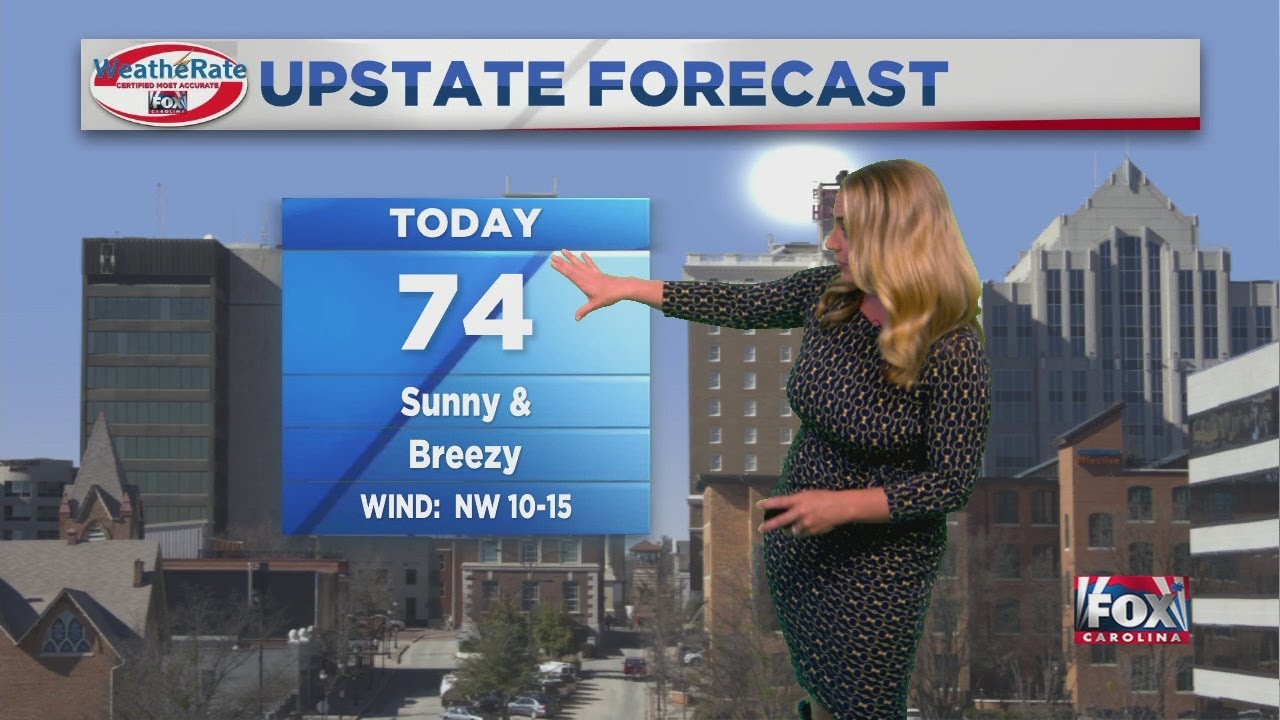 Sunny today with breezy conditions - YouTube