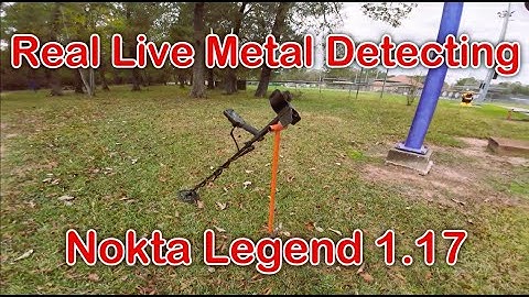 Real Live Metal Detecting Nokta Legend 1.17