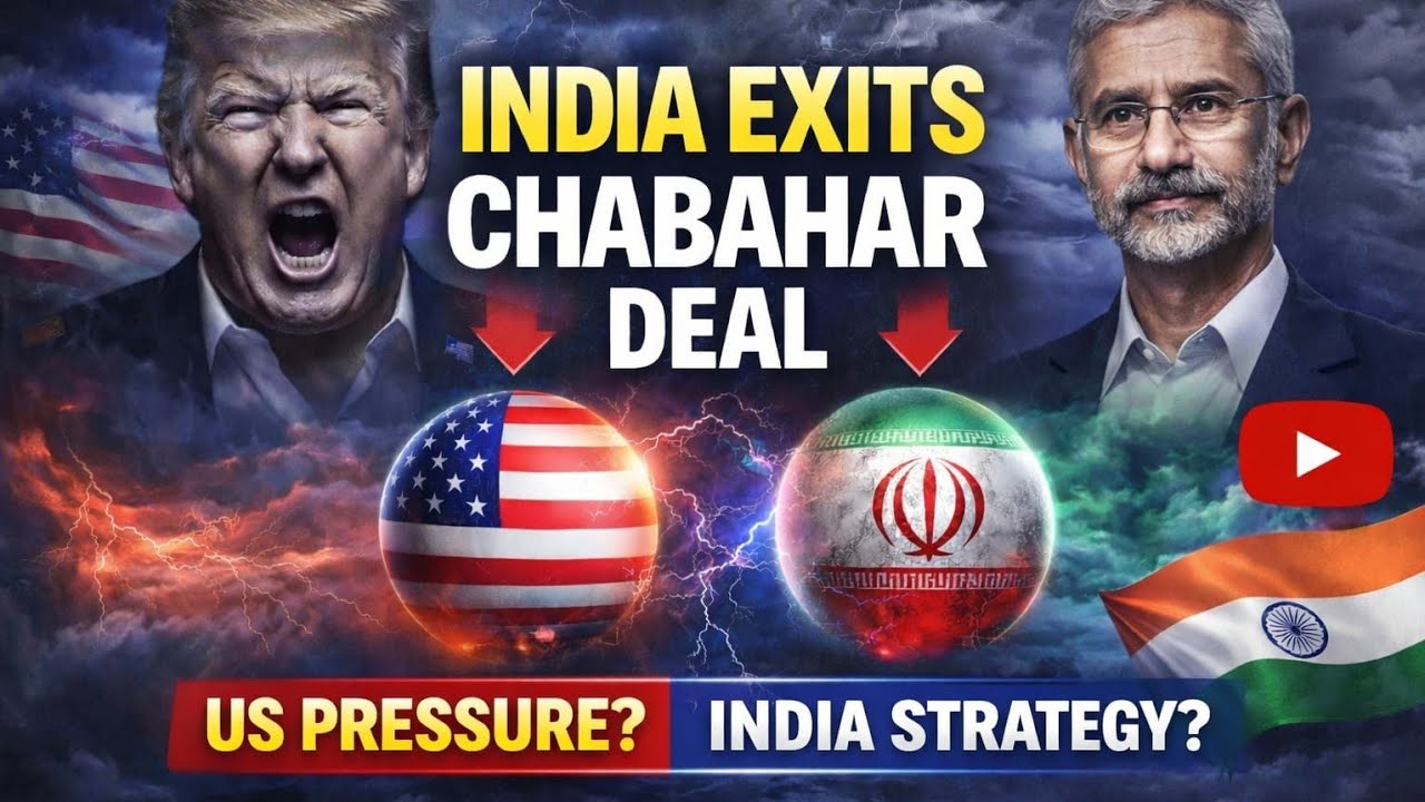 The Real Cause of India Exit Chabahar Port 