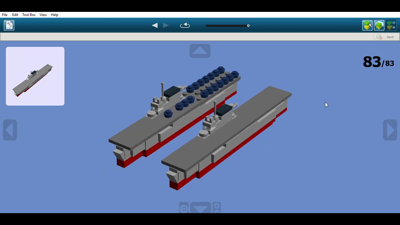 Mini Lego USS Enterprise CV-6 - [Video instructions] - YouTube