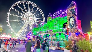 2024 OC FAIR NOW OPEN | Orange County Fair full walkthrough w/ food rides & games