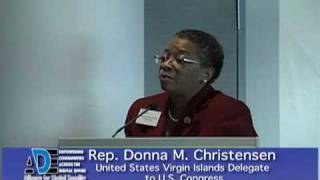 ADE 2009 Broadband Summit in Washington D.C. - Representative Donna Christensen