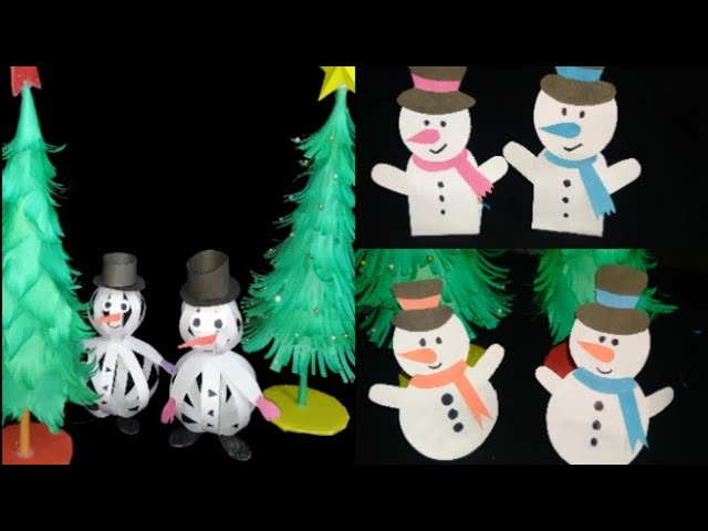 Mini Snowman - How to Build a REAL Tiny Snowman ❄⛄ 