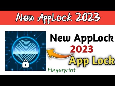 New AppLock Fingerprint lock 2023 - Applock can lock Apps, hide Photos - AppLocker with fingerprint
