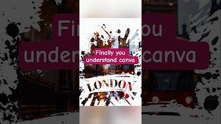 finally you understand canva , Go and watch this amazing poster ✨#designwithcanva #canvaposter
