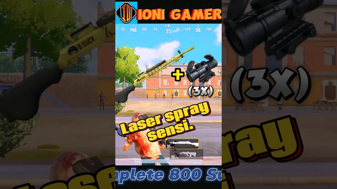 Dp🔥3x laser🎯spray sensitivity|zero recoil sensitivity|