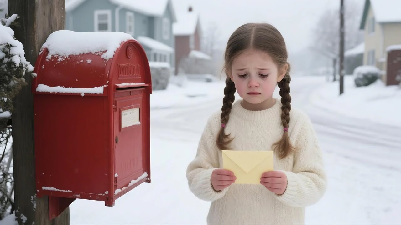 Armes Mädchen bittet den Weihnachtsmann um etwas – als ein Millionär ihren Brief liest, weint er