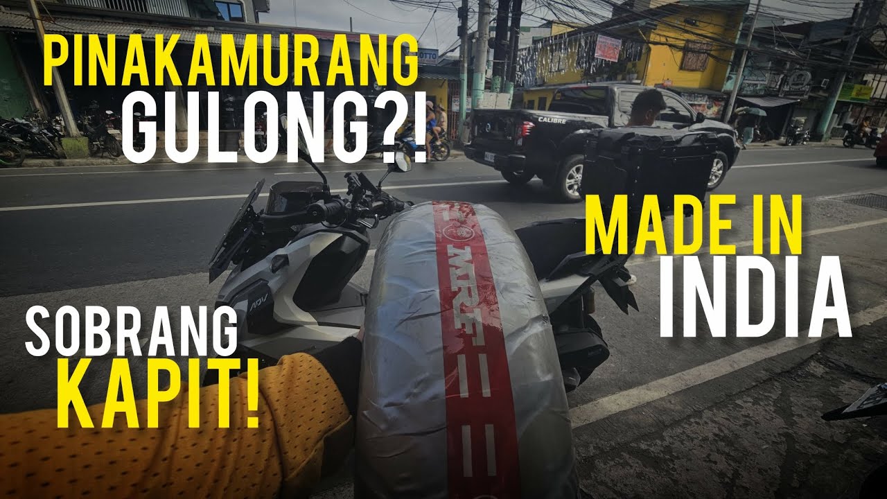 Nagpalit ako ng Bagong Gulong sa Honda Adv160.. Hindi ko inexpect to