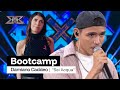 Damiano Caddeo canta &ldquo;Sei acqua&rdquo; di Venerus | X Factor 2025 Bootcamp 1
