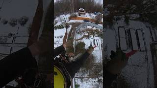 Работа на деревьях. Спил сосны на участке #arboristlife #chainsaw #treesurgeon #treeclimbing