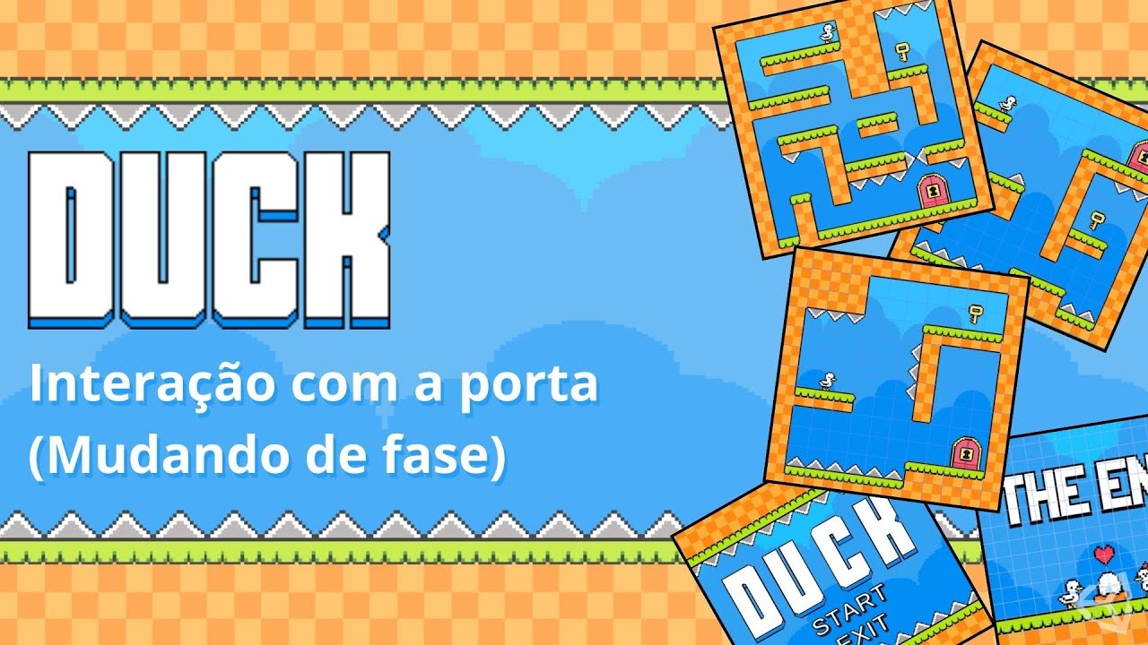 Unity 6 - Duck Game  - 18 Interação com a porta (Mudando de fase)