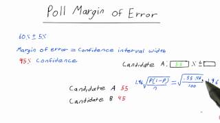 Poll Error Solution - Intro to Statistics