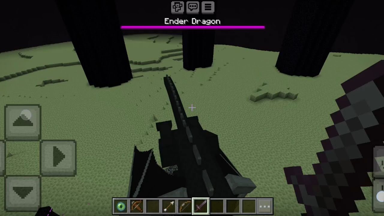 CREATIVE MODE LAWAN ENDER DRAGON MINECRAFT - YouTube