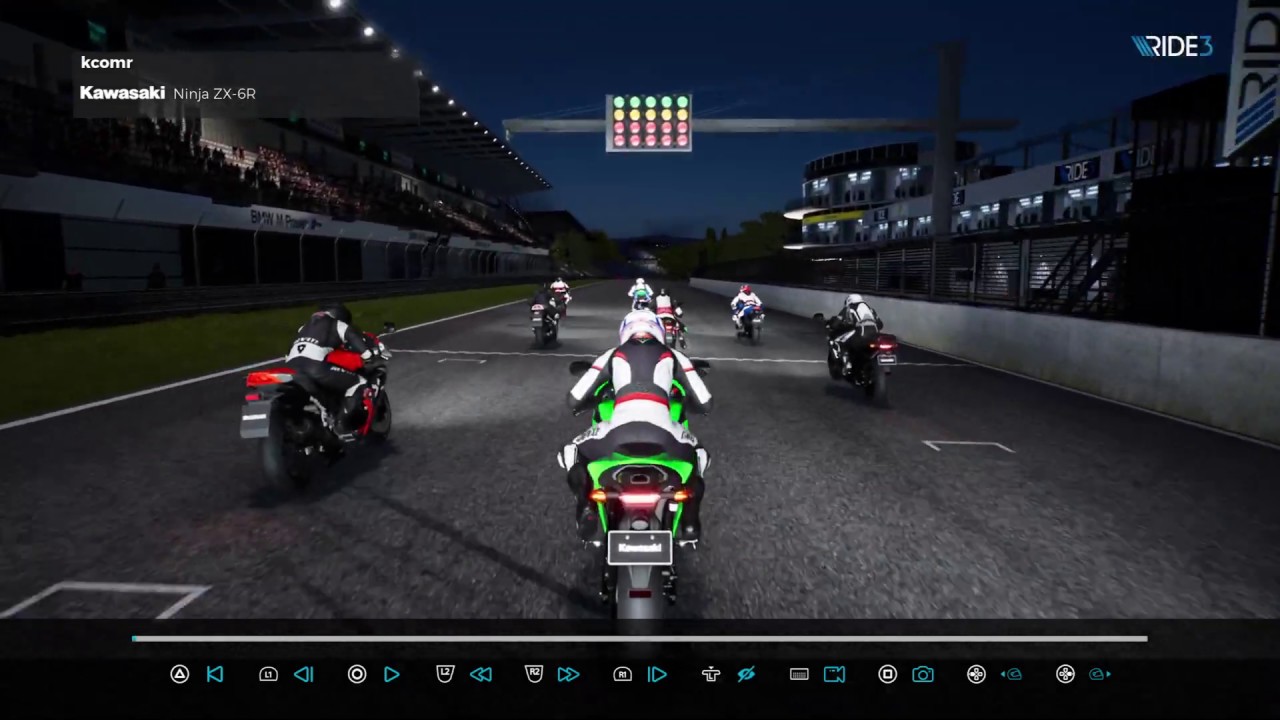 Ride 3 PS4 キャリア 600cc カワサキZXｰ6R ニュルブリックリンクGP