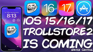 iOS 15.5-16.6.1/17.0 TROLLSTORE 2 IS COMING! NO MORE App Re-Signing And Revokes!