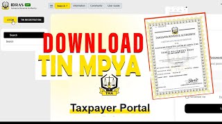 Jinsi Ya Kudownload TIN TRA | Njia Mpya IDRAS screenshot 2
