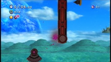 Sonic Generations, Planet Wisp Act 1  Speed Run (01:24.93) (With Skills)