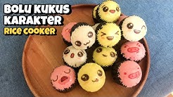 BOLU KUKUS KARAKTER RICE COOKER | Tanpa Kukusan - Durasi: 8.14. 