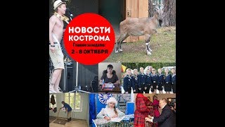 Главные новости в Костроме за неделю: 2-8 октября