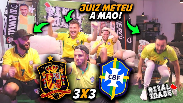 React Espanha 3x3 Brasil | Melhores momentos | Gols | Amistoso da Seleção