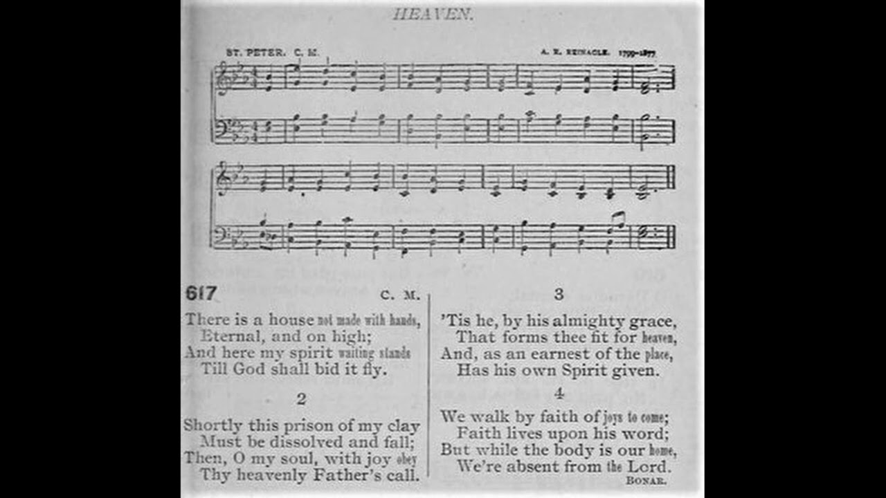 There is a House Not Made With Hands (St Peter) CM