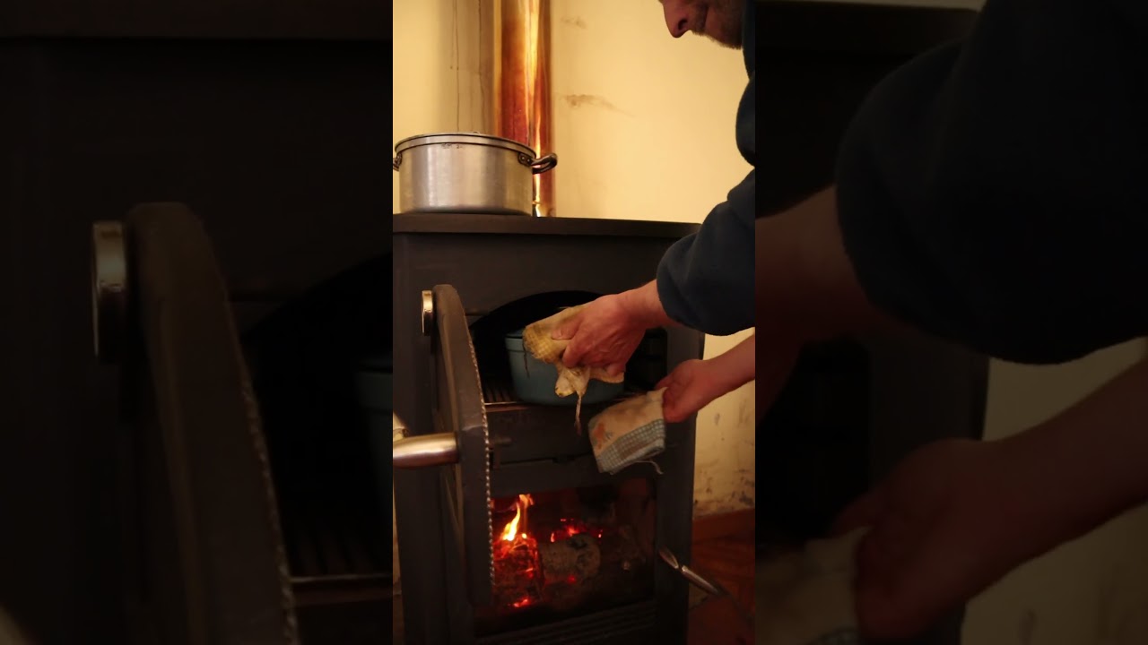 How We make Bread pt 2  - Off Grid #shorts #youtubeshorts #offgrid