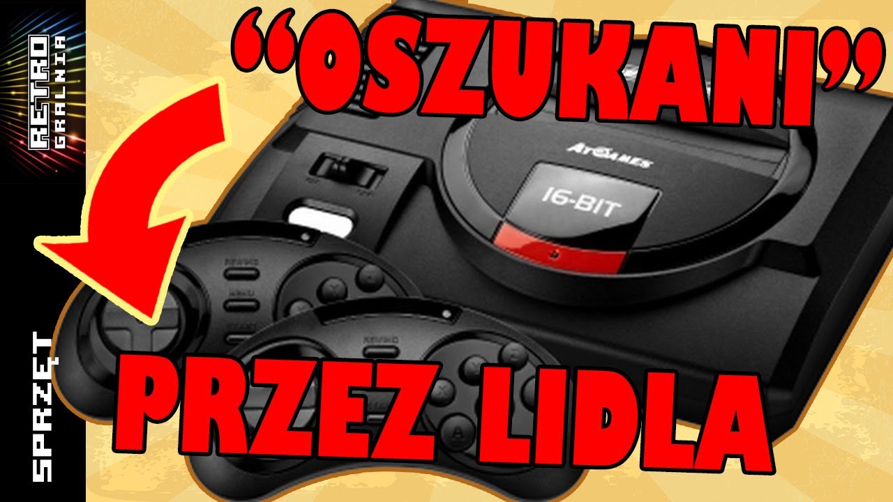 Sega Flashback Hd Oszukani Przez Lidla Rg 323 Youtube