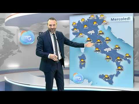 Video Vortice instabile con maltempo verso il Sud Italia. Migliora al Nord e parte del Centro