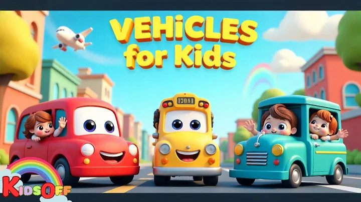 Types of Vehicles for Kids 🚗🚒🚂 | Learn Vehicle Names & Sounds | Kids Learning Video l @KidsOffzz