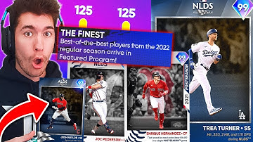 99 TREA TURNER! FINEST DATE CONFIRMED! NEW POSTSEASON CONTENT in MLB The Show 22