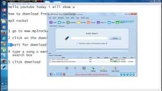 Download free music using mp3 rocket ...