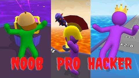 Noob vs Pro vs Hacker in Giant Rush || Level 23 to 25