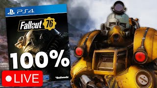 Fallout 76 Trophy Hunting Stream | The 100% Journey Begins!