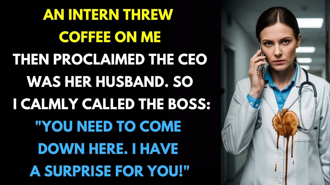 An Intern Threw Coffee☕On Me, Claiming The CEO Is Her Husband. So I Called Him.