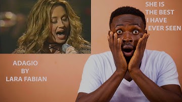 MY FIRST TIME HEARING THE  LARA FABIAN- ADAGIO (REACTION)😢😢