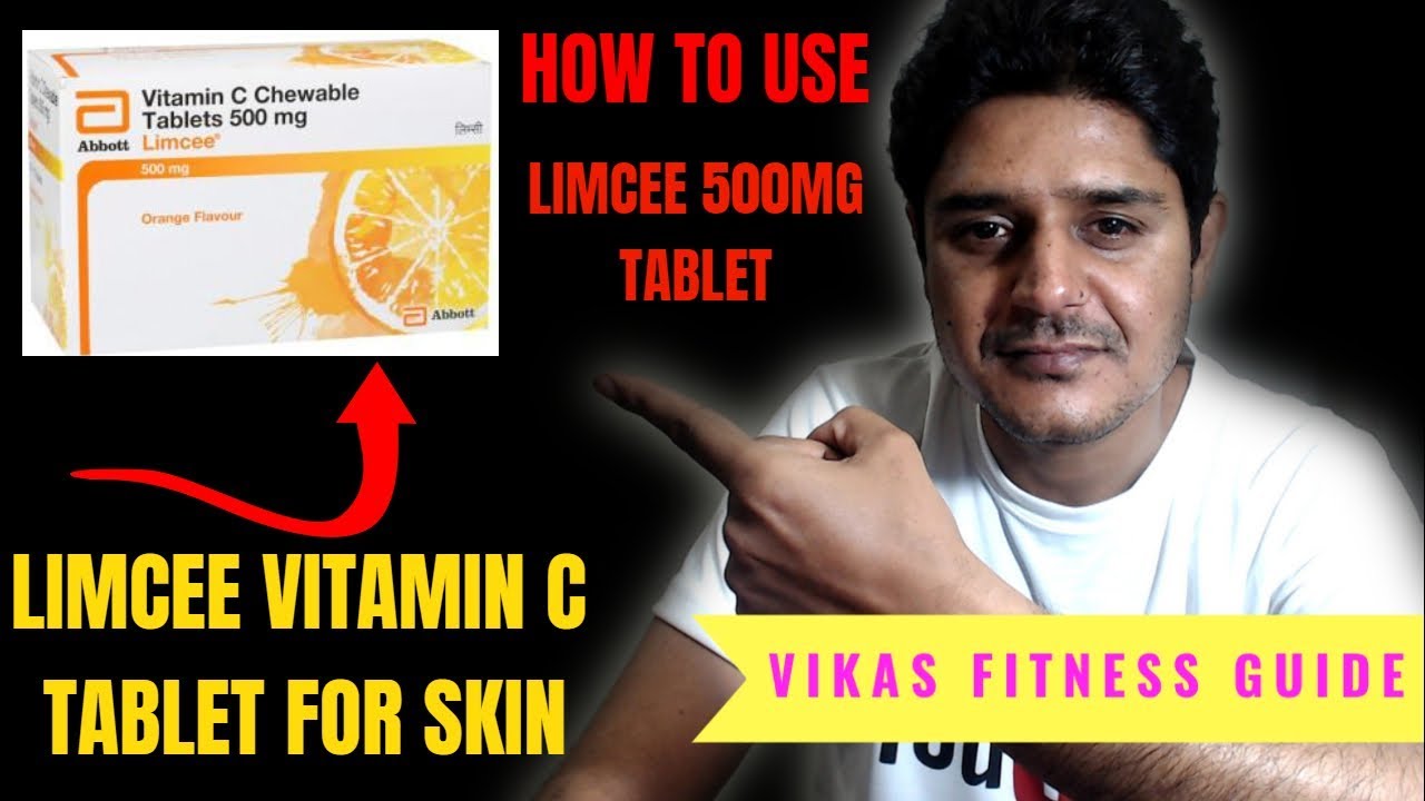 Limcee Vitamin C Tablet Limcee Tablets Benefits For Skin How To Use Limcee 500mg Tablet Youtube