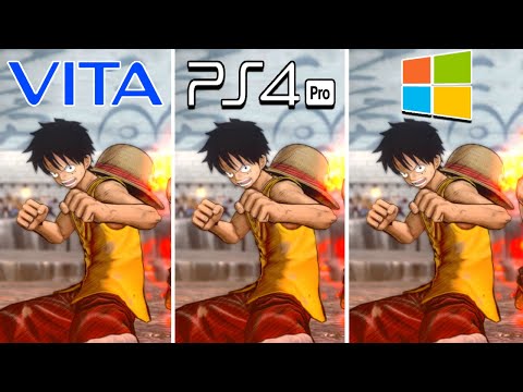 One Piece Burning Blood (2016) PS Vita vs PS4 vs PC (Which One is Better?)