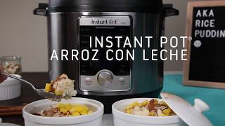 Instant Pot Arroz Con Leche