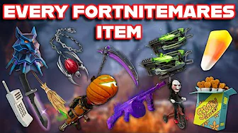 Ranking EVERY FORTNITEMARES ITEM In FORTNITE HISTORY From WORST To BEST