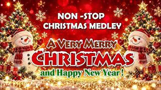 Nonstop Christmas Songs 2027 🎁 The Best Holiday Medley for Your Party