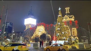 Украшенная Новогодняя Москва 2024! Улицы, площади и магазины готовы к праздникам!