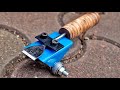 Homemade sander made from drill machine | Practical inventions and crafts from high Level Handyman