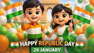 26 January Special Cute Kids Republic Day Parade