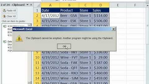 Excel Magic Trick 832: Merge Tables with Copy, Paste and Clipboard