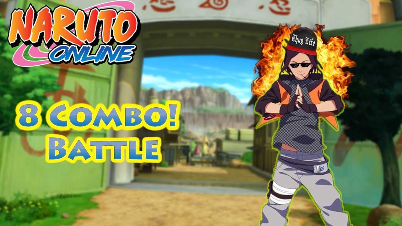 Naruto Online - Scarlet Blaze | 8 Combo Lines Up (Fire ...