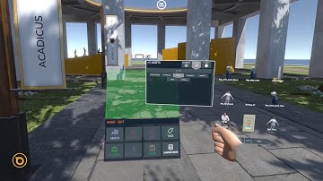 Acadicus Tutorial: Menu Tool
