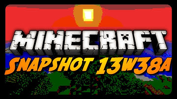 Minecraft Snapshot - 13w38a - SECRET SHADERS, MAP FRAMES & MORE!